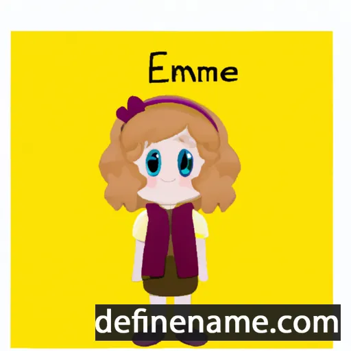 Emmalene cartoon