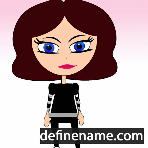 cartoon of the name Emme