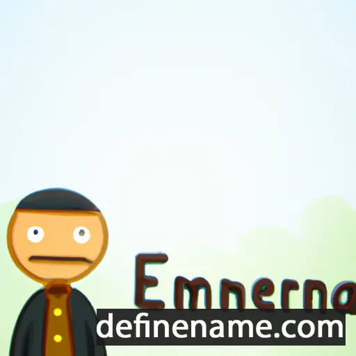 Emmerentia cartoon