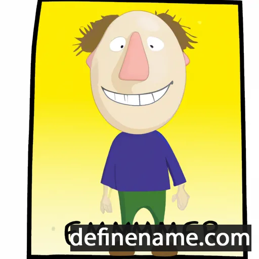 cartoon of the name Emmers