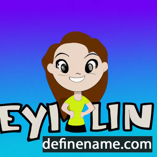 cartoon of the name Emmilyn