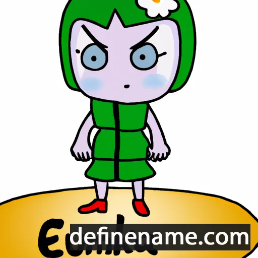 cartoon of the name Emmuska