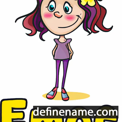 cartoon of the name Emogene