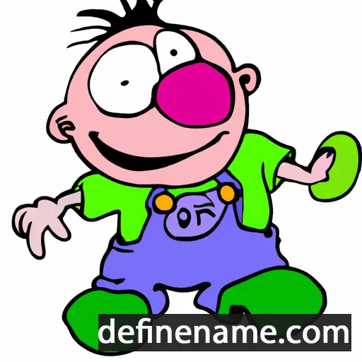 cartoon of the name Emon