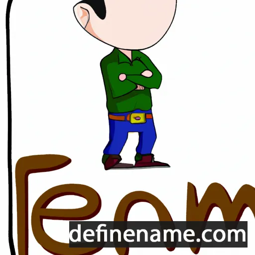 cartoon of the name Emorn