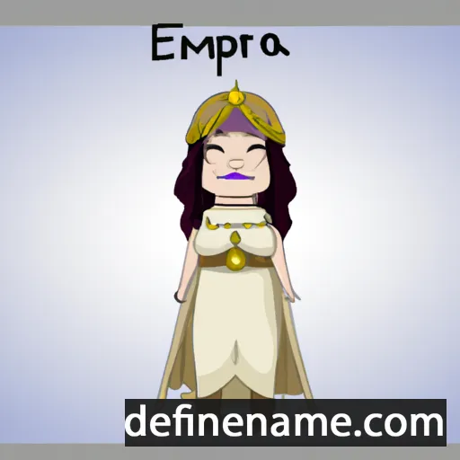 cartoon of the name Empera