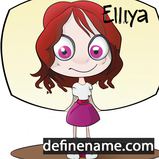 cartoon of the name Emylia