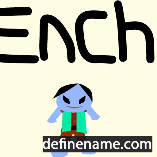 En'ichi cartoon