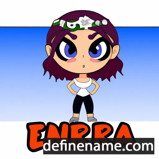 cartoon of the name Enaira