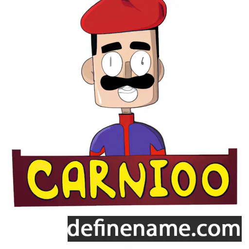 cartoon of the name Encarnació