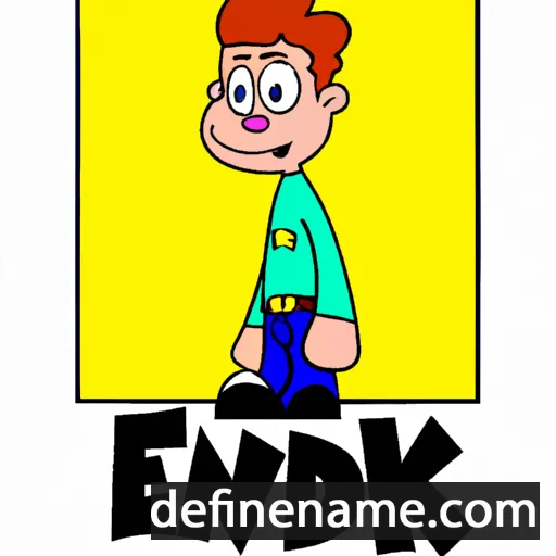 cartoon of the name Endrik