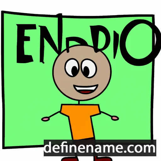 Endrio cartoon