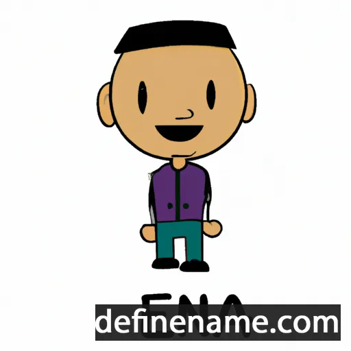 cartoon of the name Enea