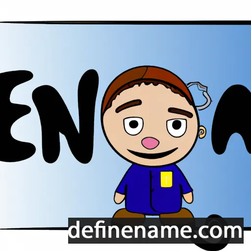 cartoon of the name Enea