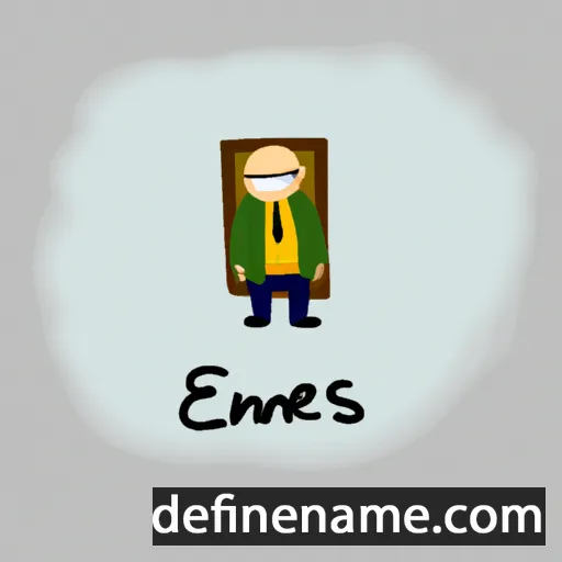 cartoon of the name Eneas