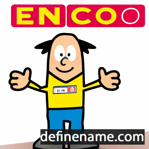 cartoon of the name Eneco