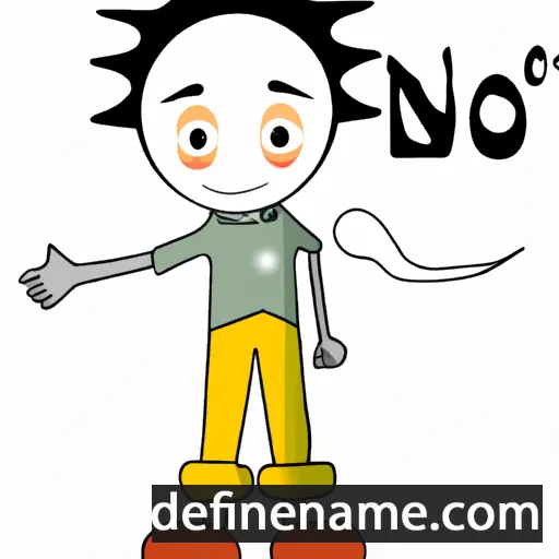 cartoon of the name Eneo