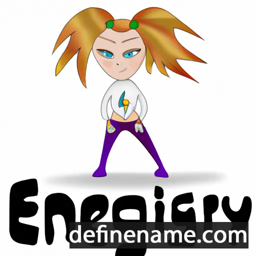 cartoon of the name Energiya