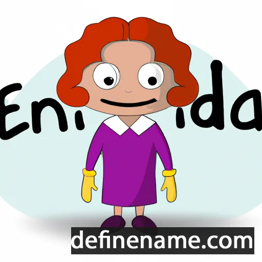 Enfleda cartoon