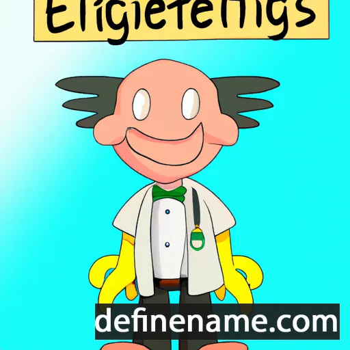 cartoon of the name Engelbertus