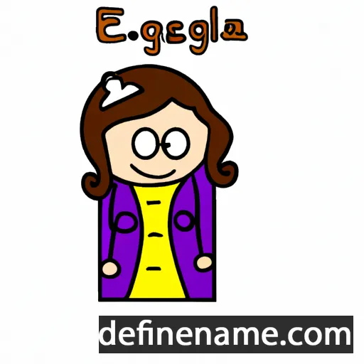 cartoon of the name Englesia