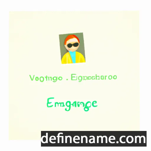 cartoon of the name Engrâce