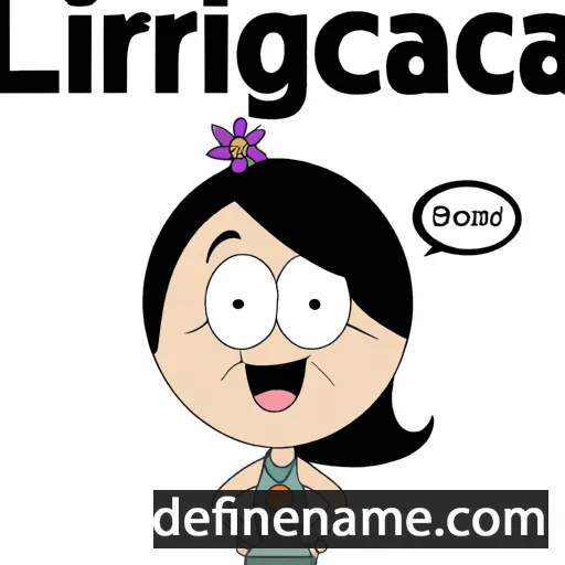 cartoon of the name Engracia