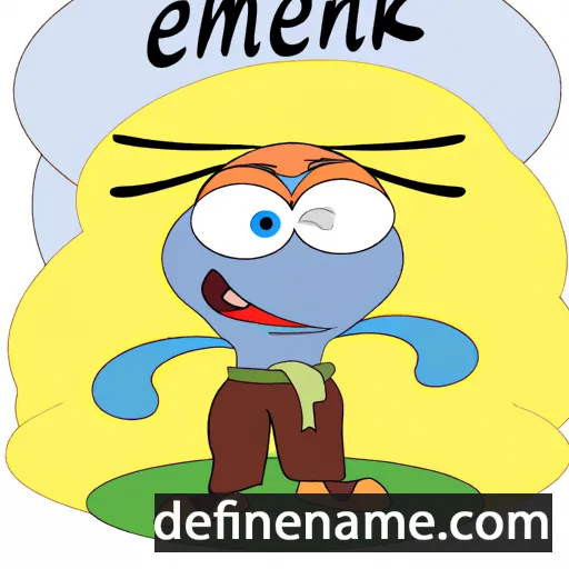 Enkhmend cartoon