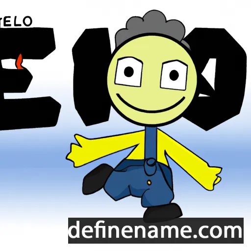 cartoon of the name Éolo