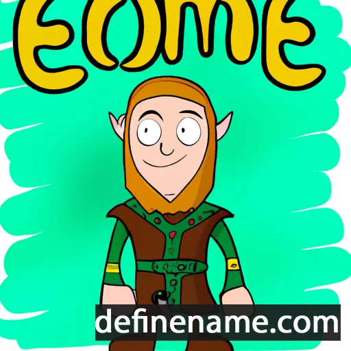 cartoon of the name Éomer