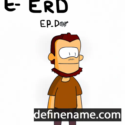 cartoon of the name Érard