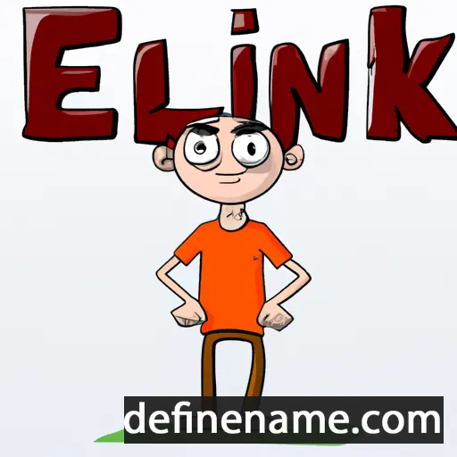 cartoon of the name Enkil