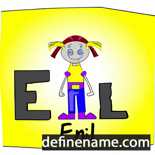 Enlli cartoon