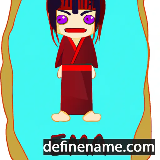 cartoon of the name Enma