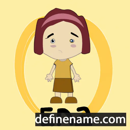 cartoon of the name Enna