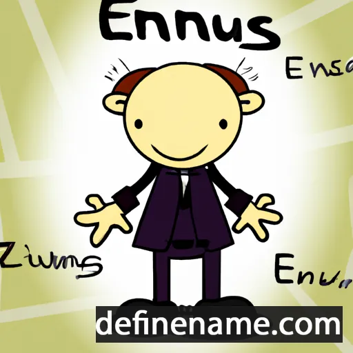 Enniusz cartoon