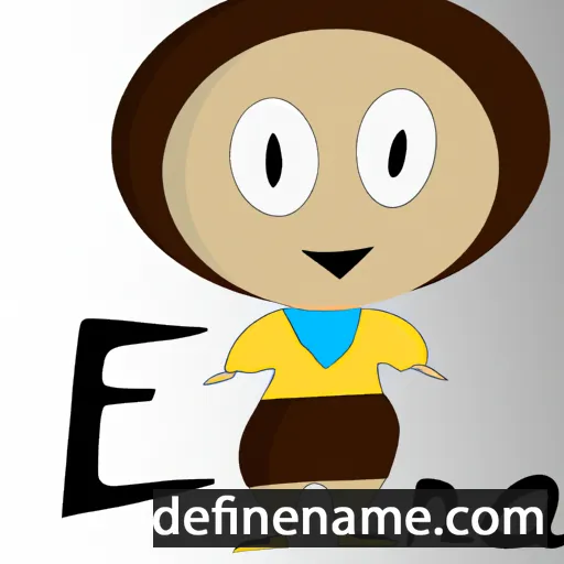 cartoon of the name Enòuna