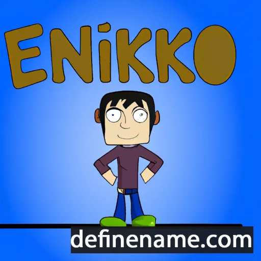 Enriko cartoon