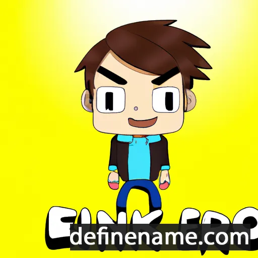 cartoon of the name Enriko