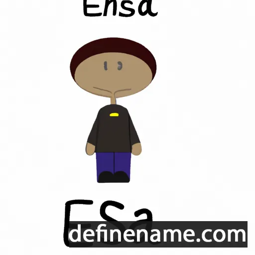 Ensa cartoon