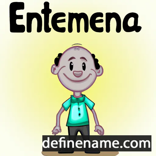 Entemena cartoon