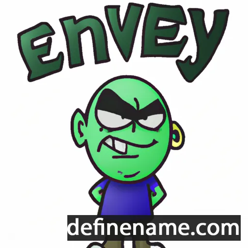 Envy cartoon