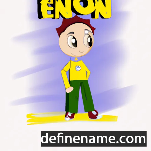 Enyon cartoon