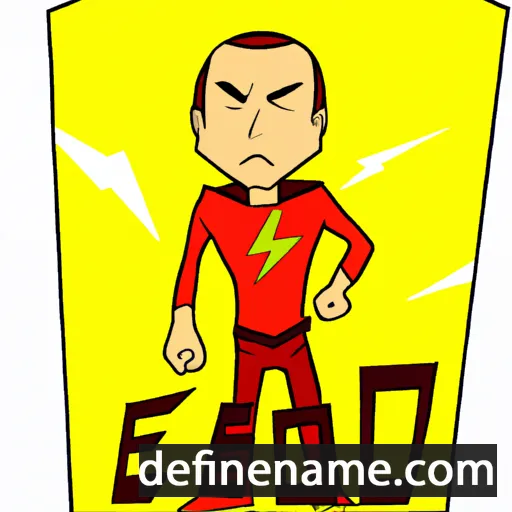 cartoon of the name Eobard