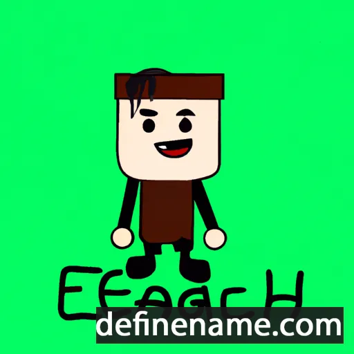 Eochagán cartoon