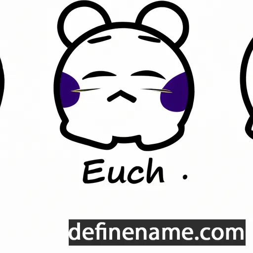 cartoon of the name Eochu