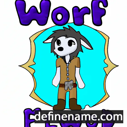 cartoon of the name Eoforwulf