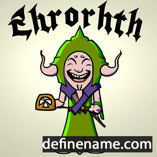 Eormenthryth cartoon