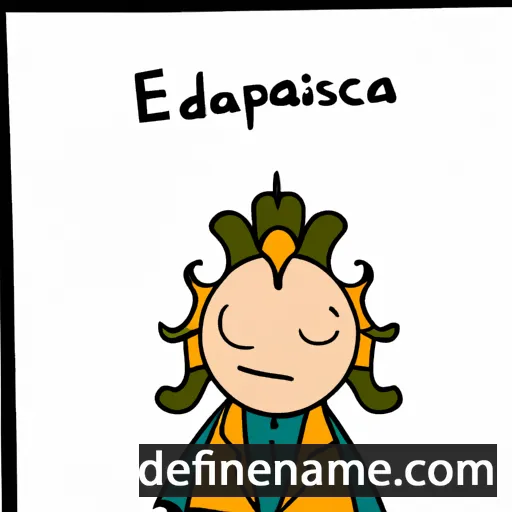 cartoon of the name Epaphrodisia