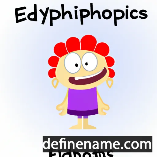 cartoon of the name Epaphroditus